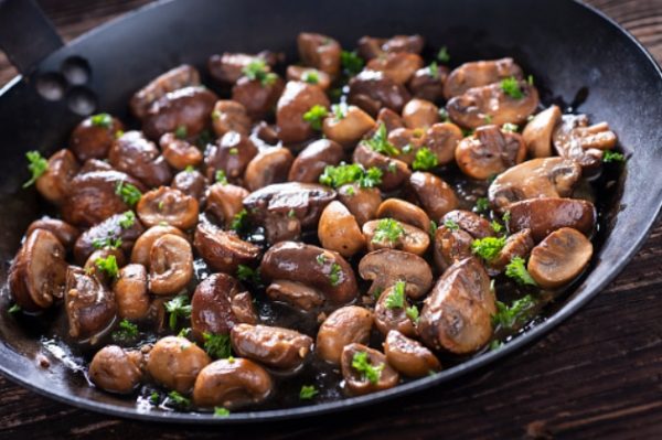 Sauteed mushrooms